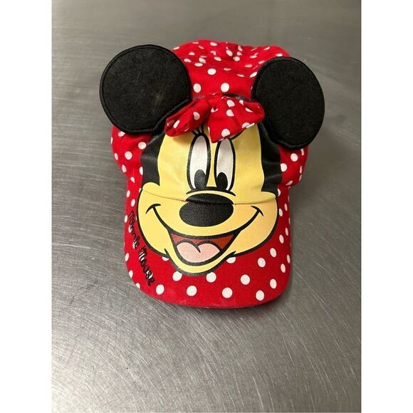 Disney Store Minnie Mouse Baseball Cap Hat Girls. Used - Picture 1 of 5